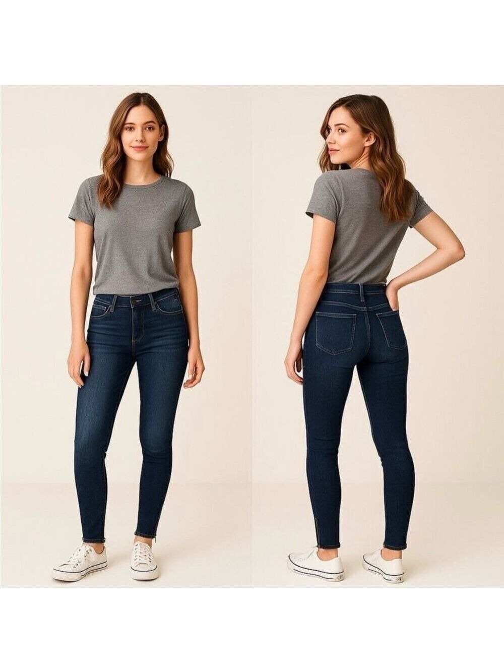 KANCAN Low Rise Ankle Skinny Jeans Size 27 - Picture 12 of 12